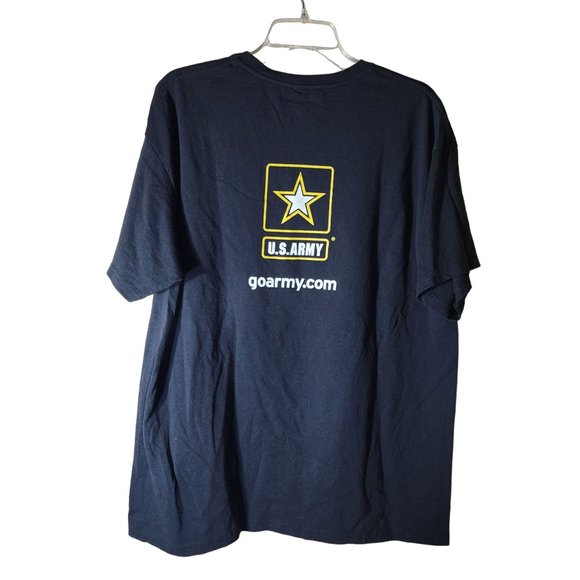 Black Go Army Can You Make The Cut Graphic Mens Short Sleeve Tee Shirt SZ XL - Picture 2 of 3